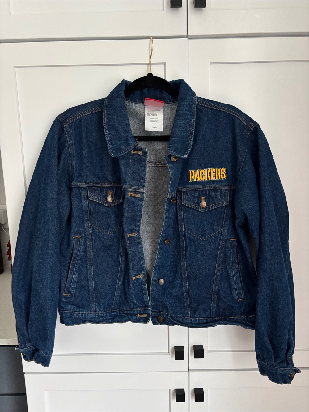 Reebok Packers Denim Jacket